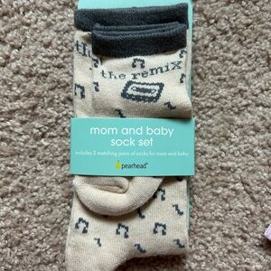 Mom and baby remix matching Socks set